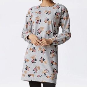 Matilda Jane ‘Moments with You’ Perfectly Cozy Tunic Sweatshirt Women Large Grey